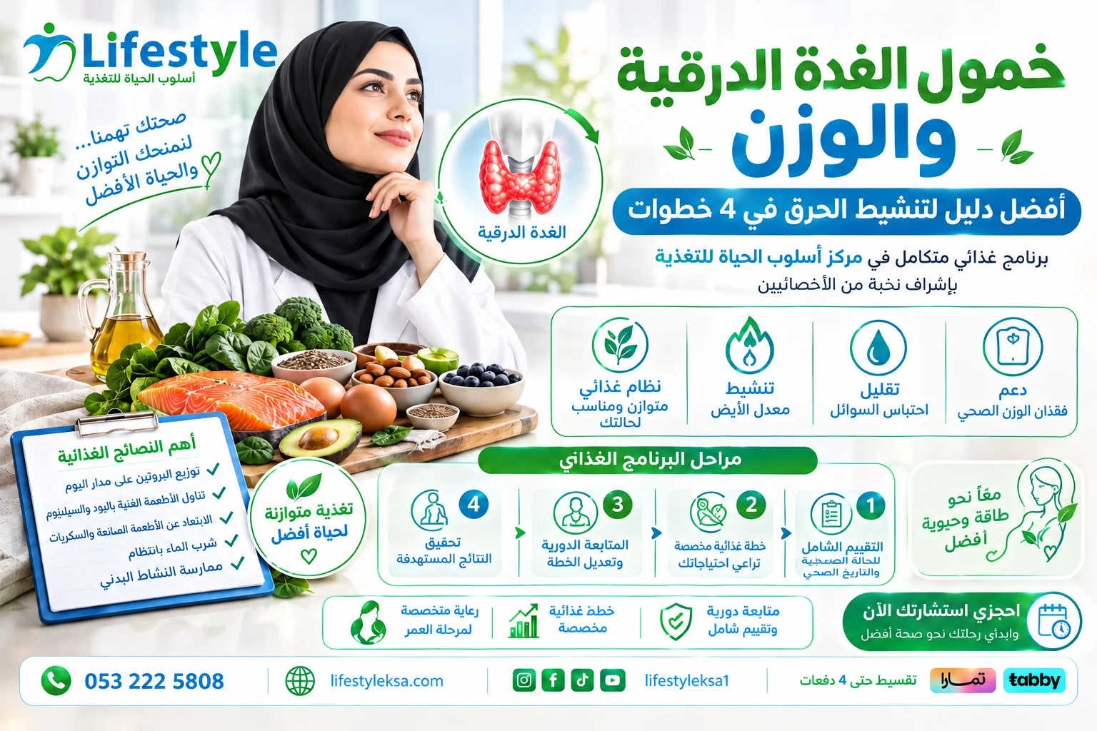 خمول الغدة الدرقية والوزن