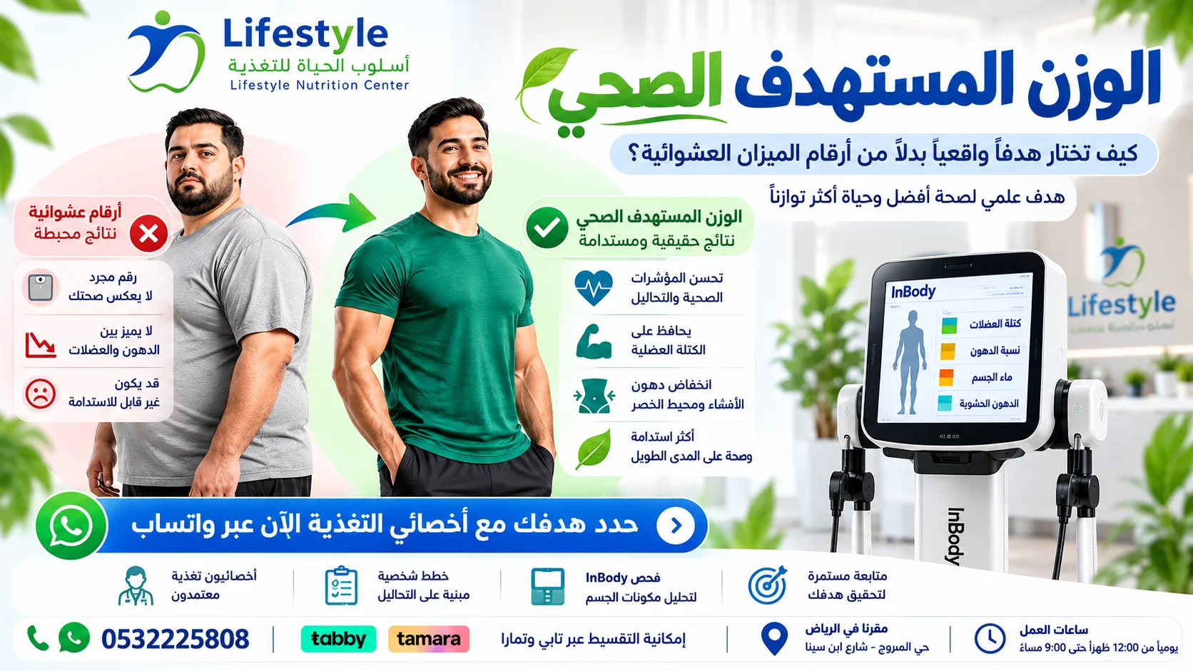 الوزن المستهدف الصحي وتحديد الأهداف الواقعية